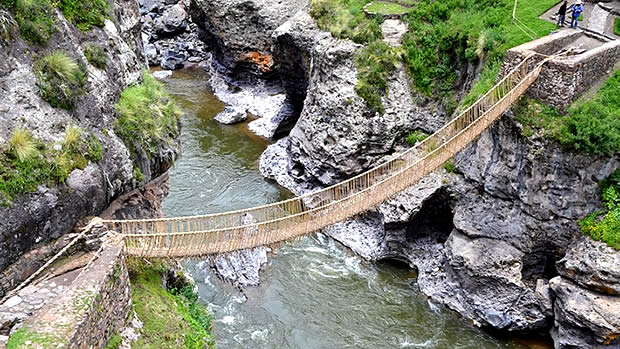 Tour al Puente Inca de Qeswachaca